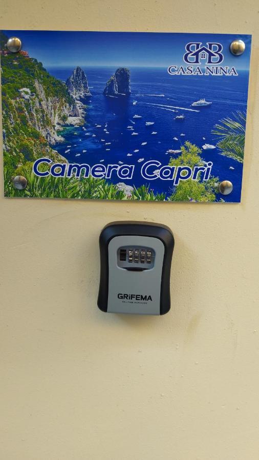 Casa Nina- Camera Capri Lejlighed Napoli Eksteriør billede